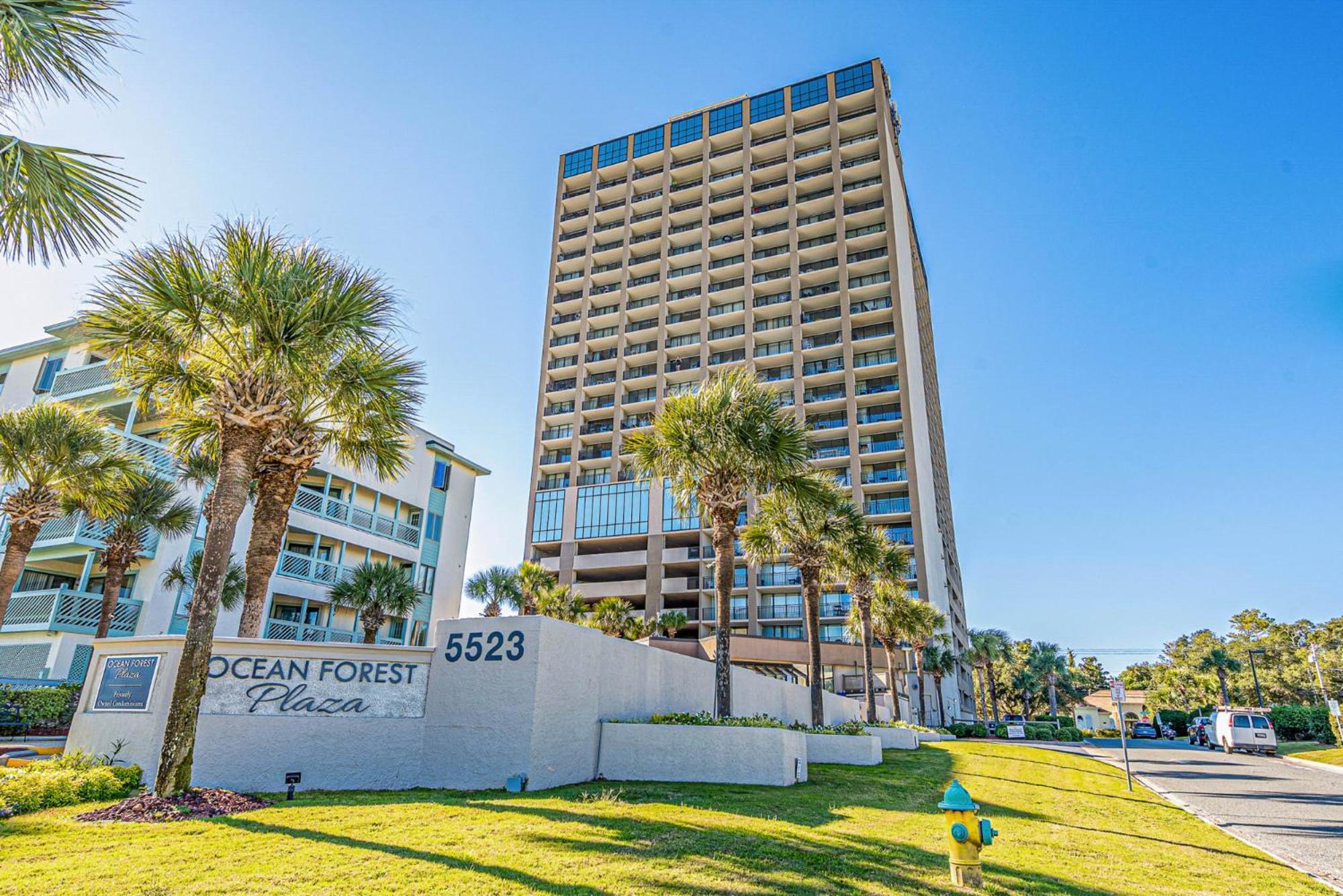 Ocean Forest Plaza Cozy Oceanfront Unit 1910 マートルビーチ エクステリア 写真